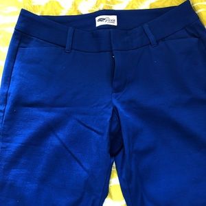 Old navy royal blue pixie pant